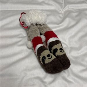 Adorable Sloth Winter Socks